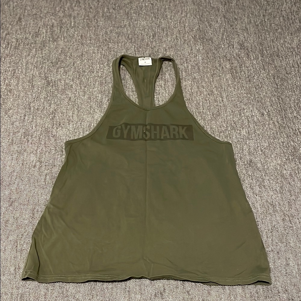 Gymshark Men’s Olive Green Stringer
